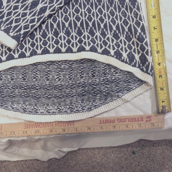 Loft Sweater in Navy/White Size XSP - Picture 4 of 5
